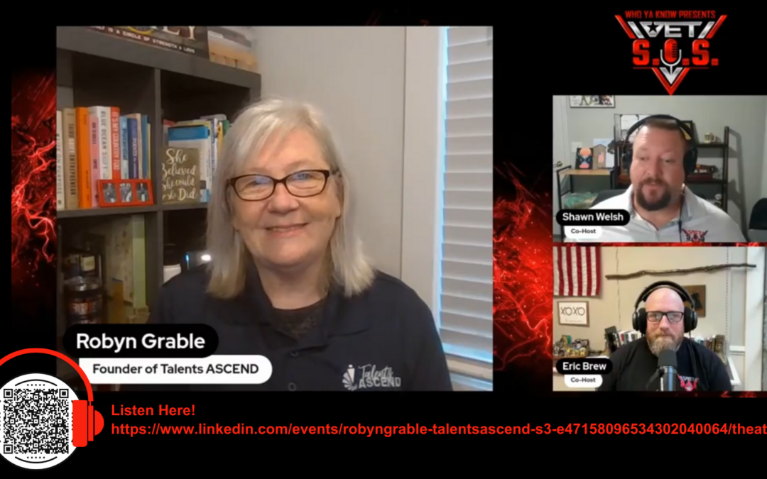 Vet SOS Podcast with Guest Robyn Grable